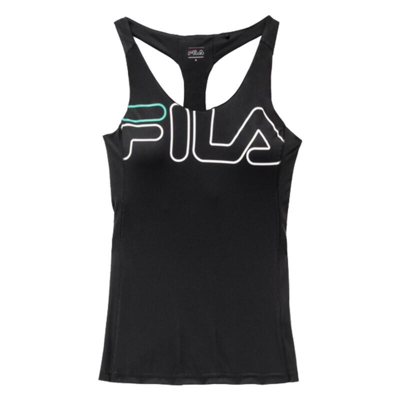 Camiseta de Tirantes Mujer Fila 683036.A449 Negro