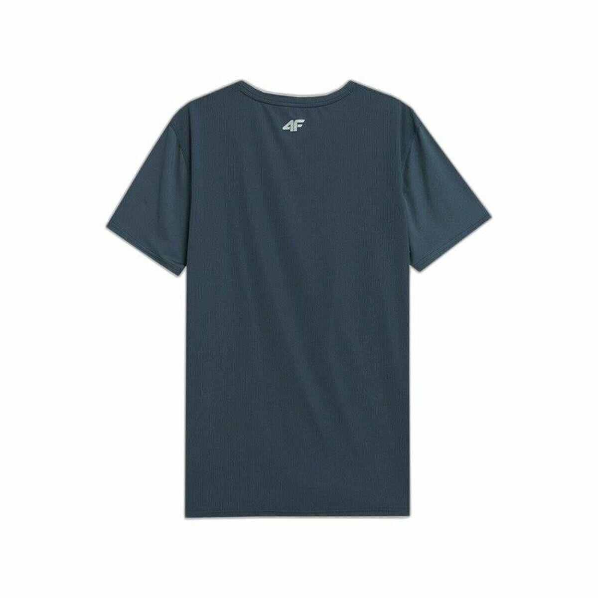 T-shirt à manches courtes homme 4F Fnk M210 Bleu foncé 3/5