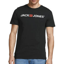 T-shirt Noir Homme Jack & Jones Corp Logo