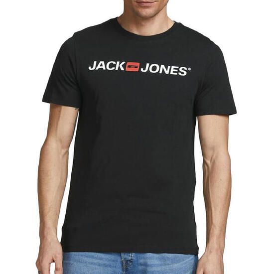 T-shirt Noir Homme Jack & Jones Corp Logo