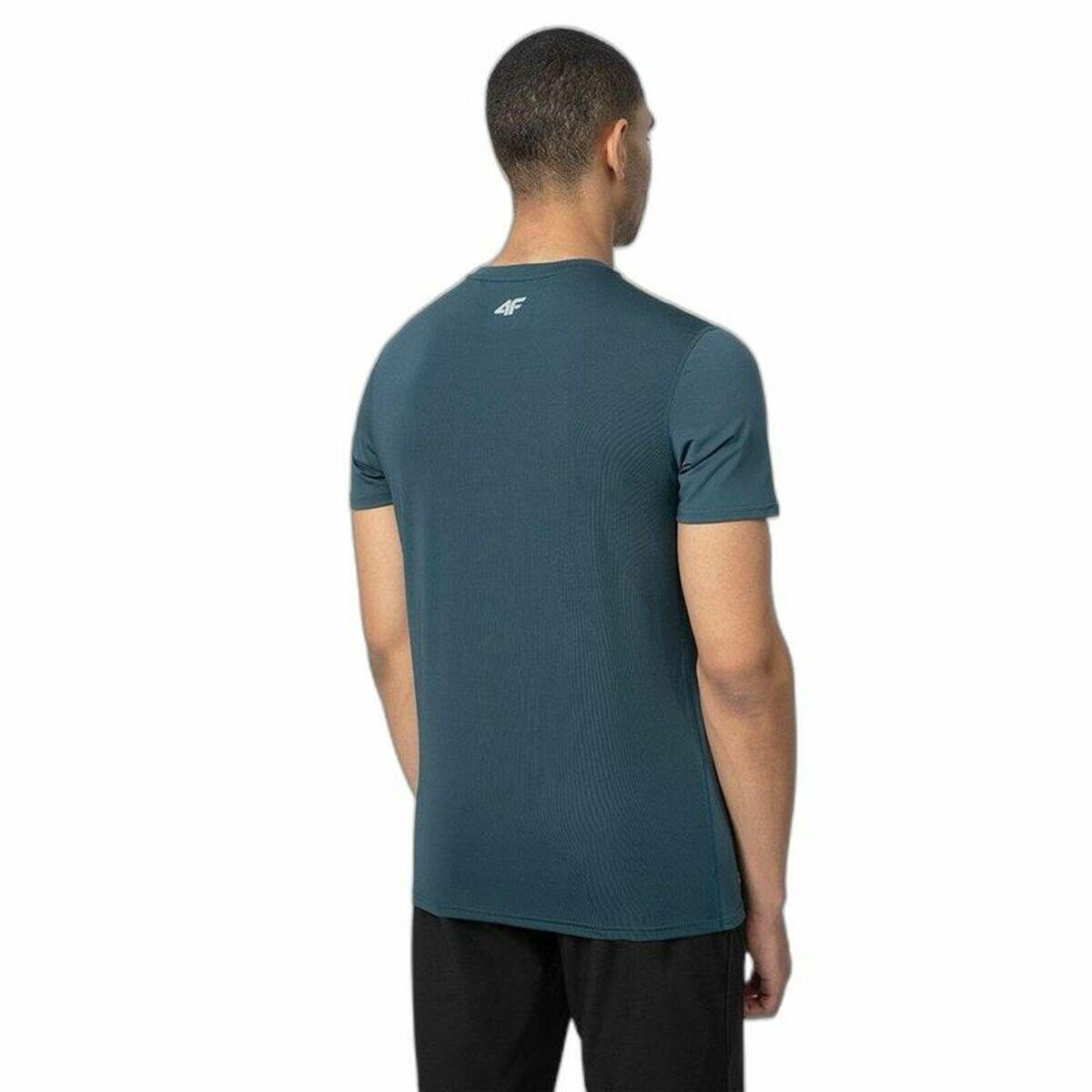 T-shirt à manches courtes homme 4F Fnk M210 Bleu foncé 4/5