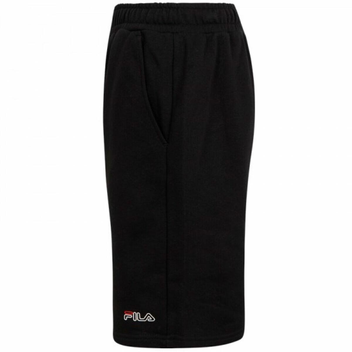 Calções de Desporto Infantis Fila FAT0322 80010  Preto 3/4