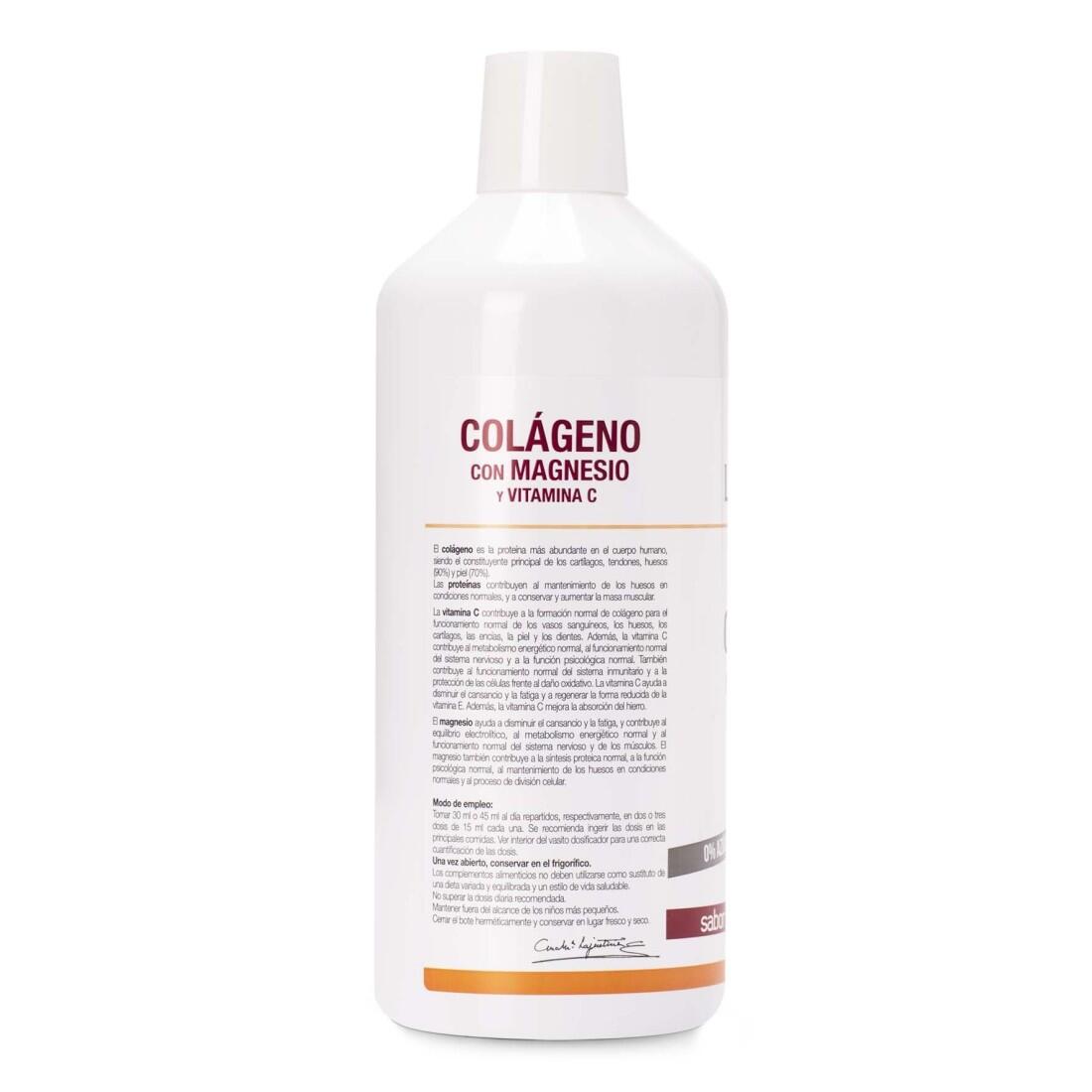 COLAGENO CON MAGNESIO + VIT.C Sabor cereza (1L) - Líquido 3/4