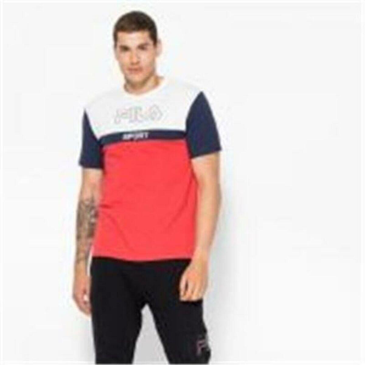 T-shirt à manches courtes homme Fila 682859 Blanc 1/5