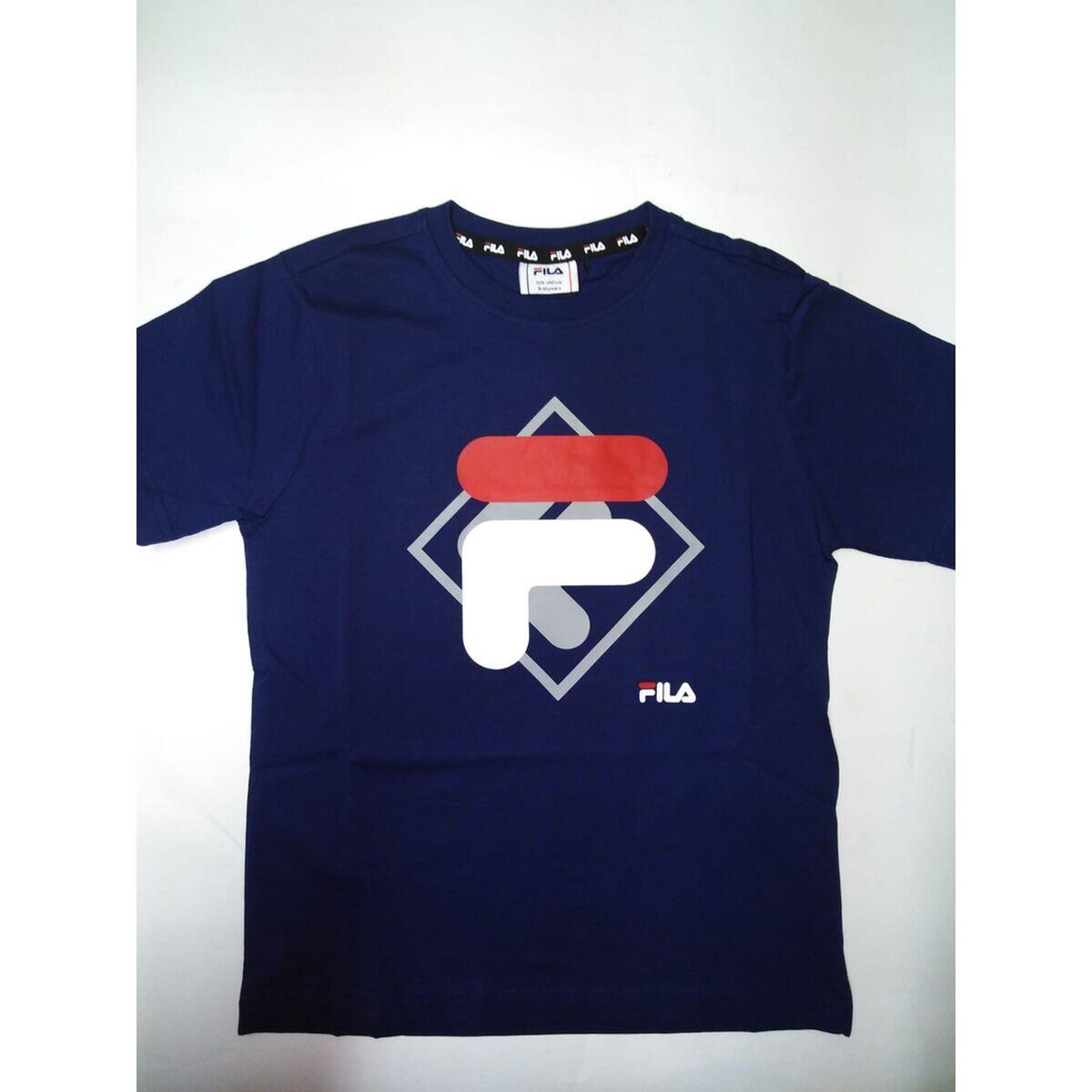 T shirt à manches courtes Enfant Fila FAT0340 50001 Blue marine 1/4