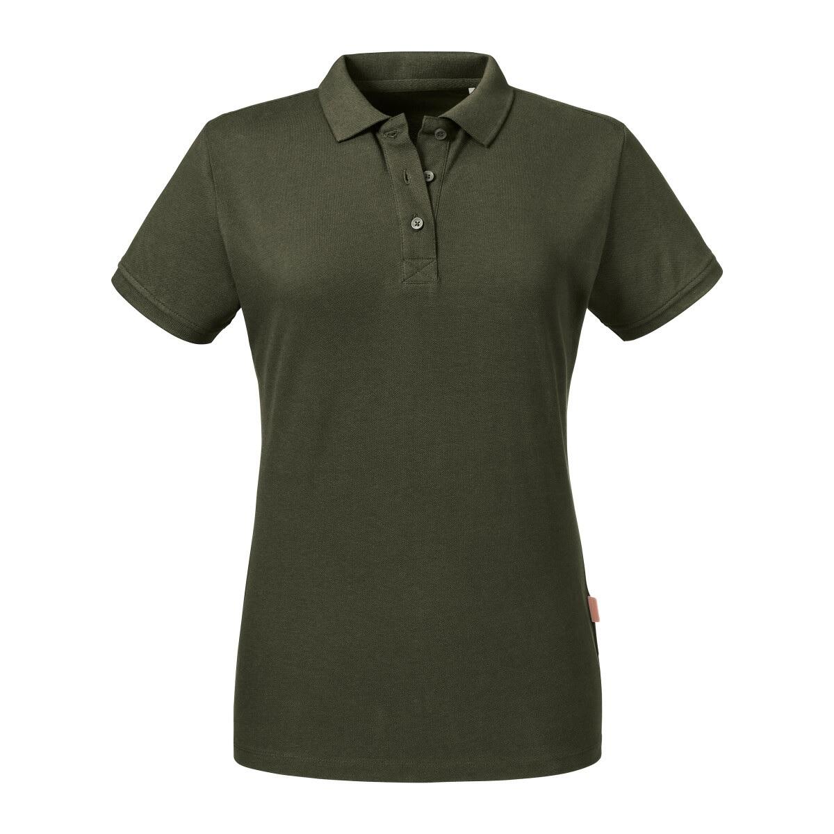 Russell Womens/Ladies Pure Organic Polo