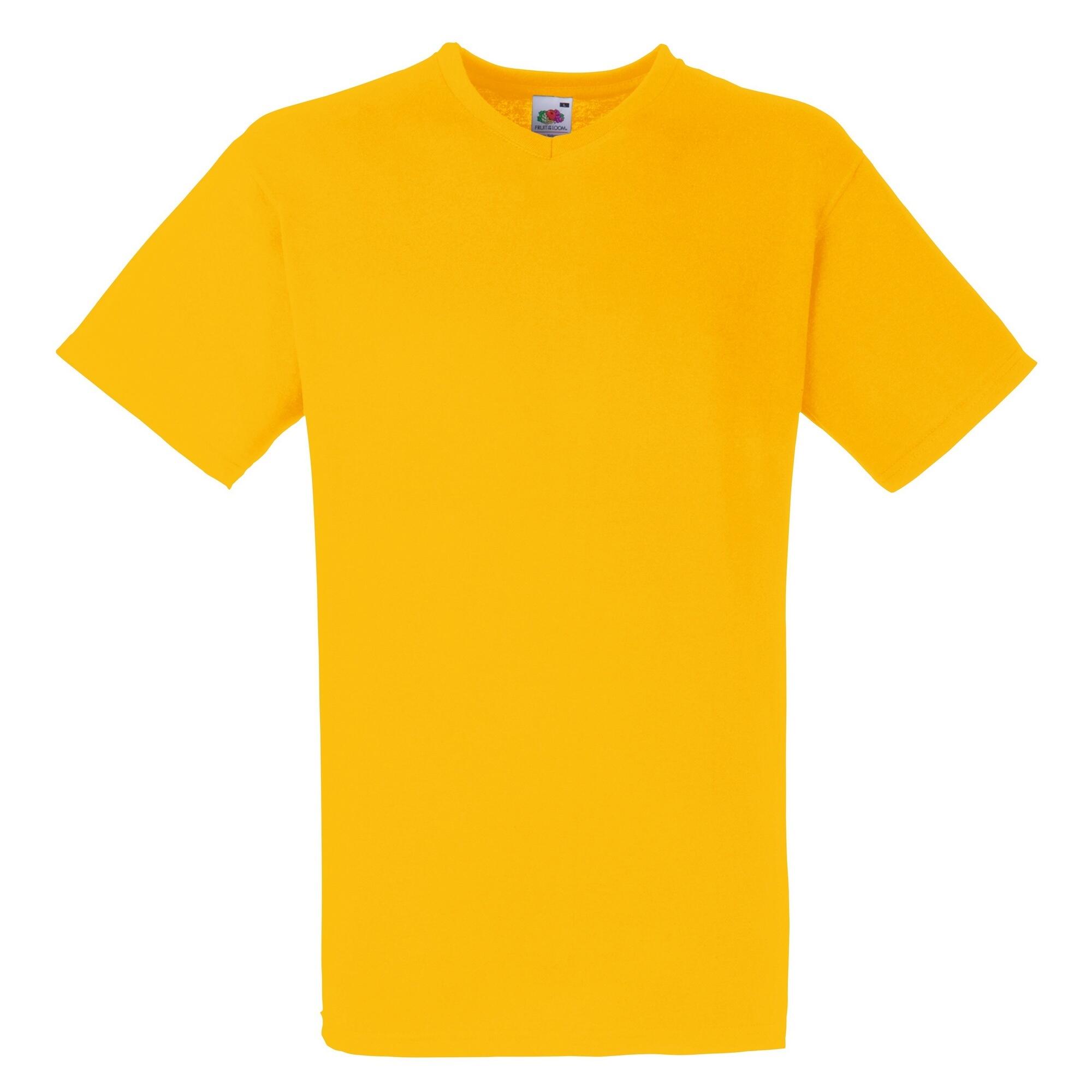 Fruit Of The Loom Mens Valueweight V-Neck, Short Sleeve T-Shirt