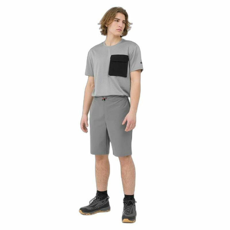 Maglia a Maniche Corte Uomo 4F Fnk M200 Grigio