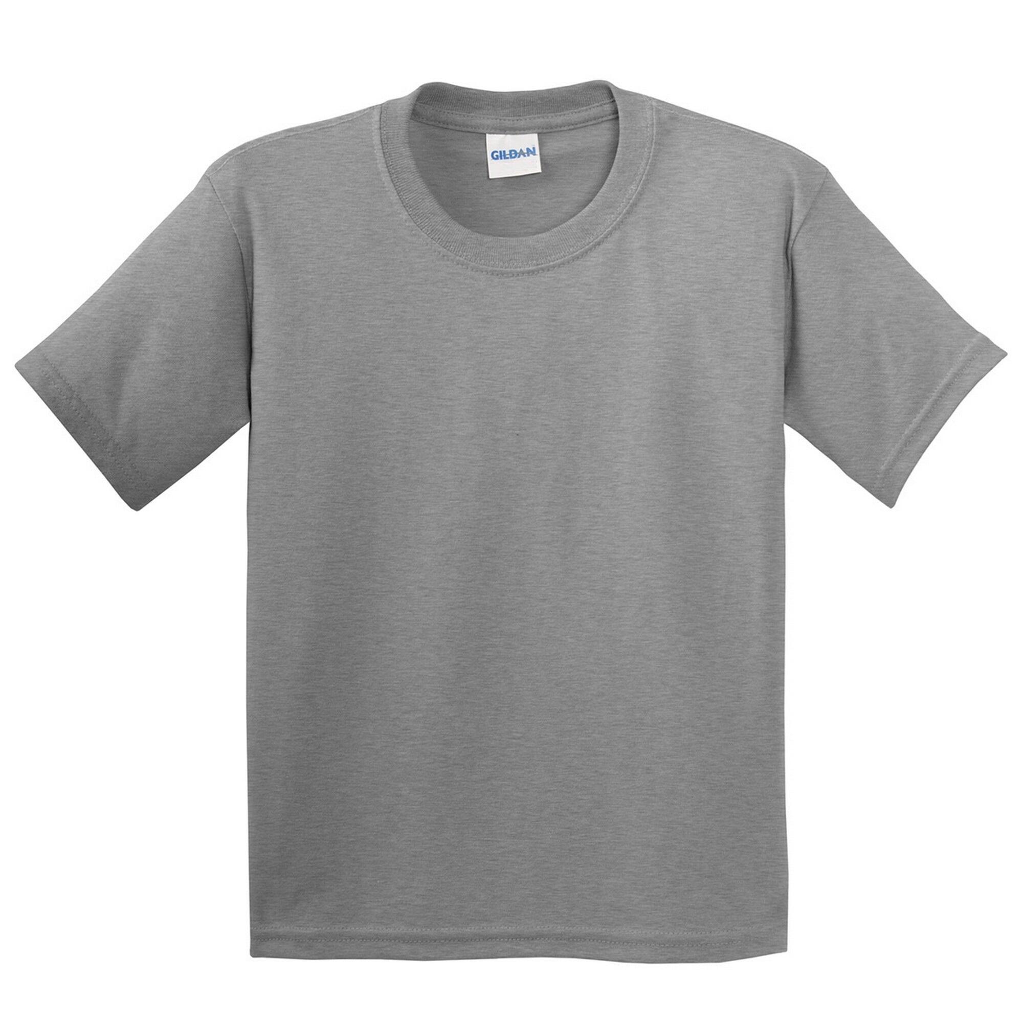 Gildan Childrens Unisex Soft Style T-Shirt (Pack Of 2)