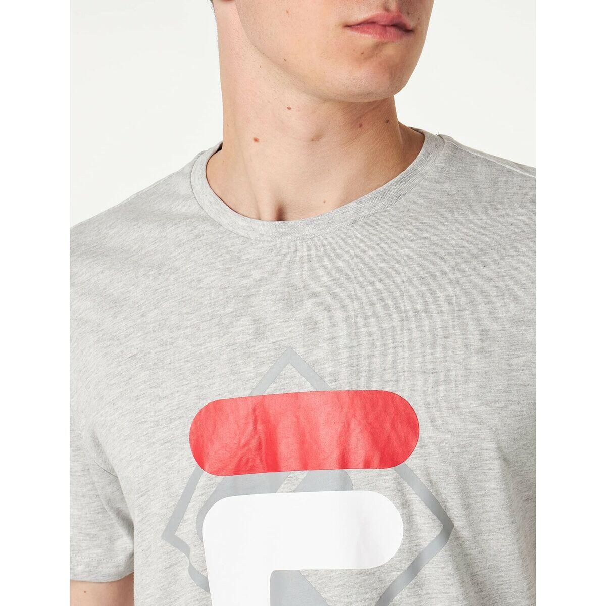T-shirt à manches courtes homme Fila FAM0447 80000 Gris 2/5