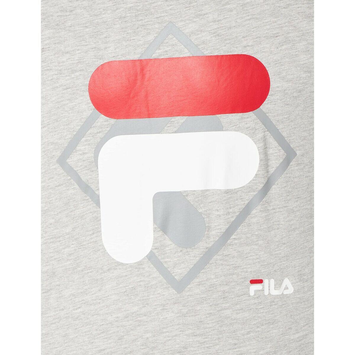 T-shirt à manches courtes homme Fila FAM0447 80000 Gris 4/5