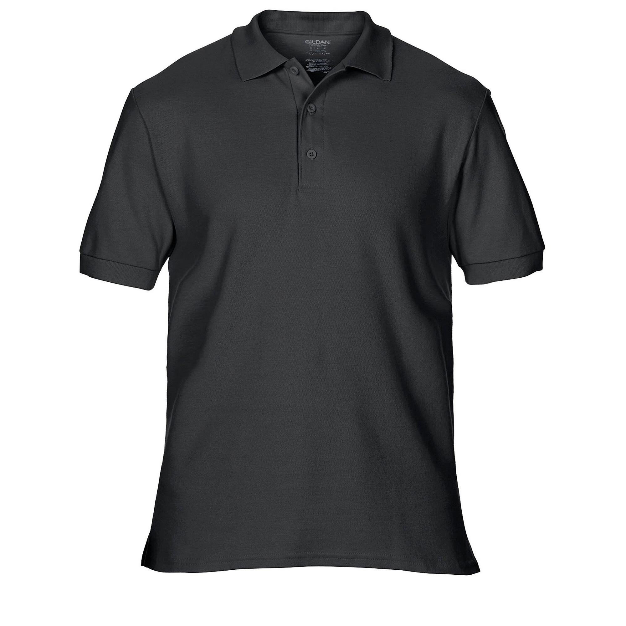 Gildan Mens Premium Cotton Sport Double Pique Polo Shirt