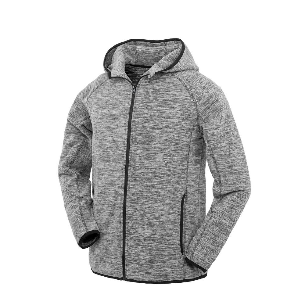 Spiro Mens Microfleece Hoodie