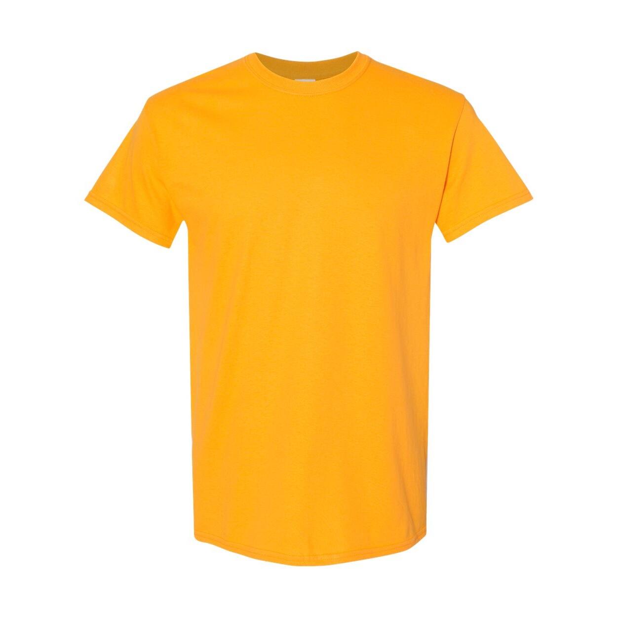 Gildan Mens Heavy Cotton Short Sleeve T-Shirt (Pack Of 5)