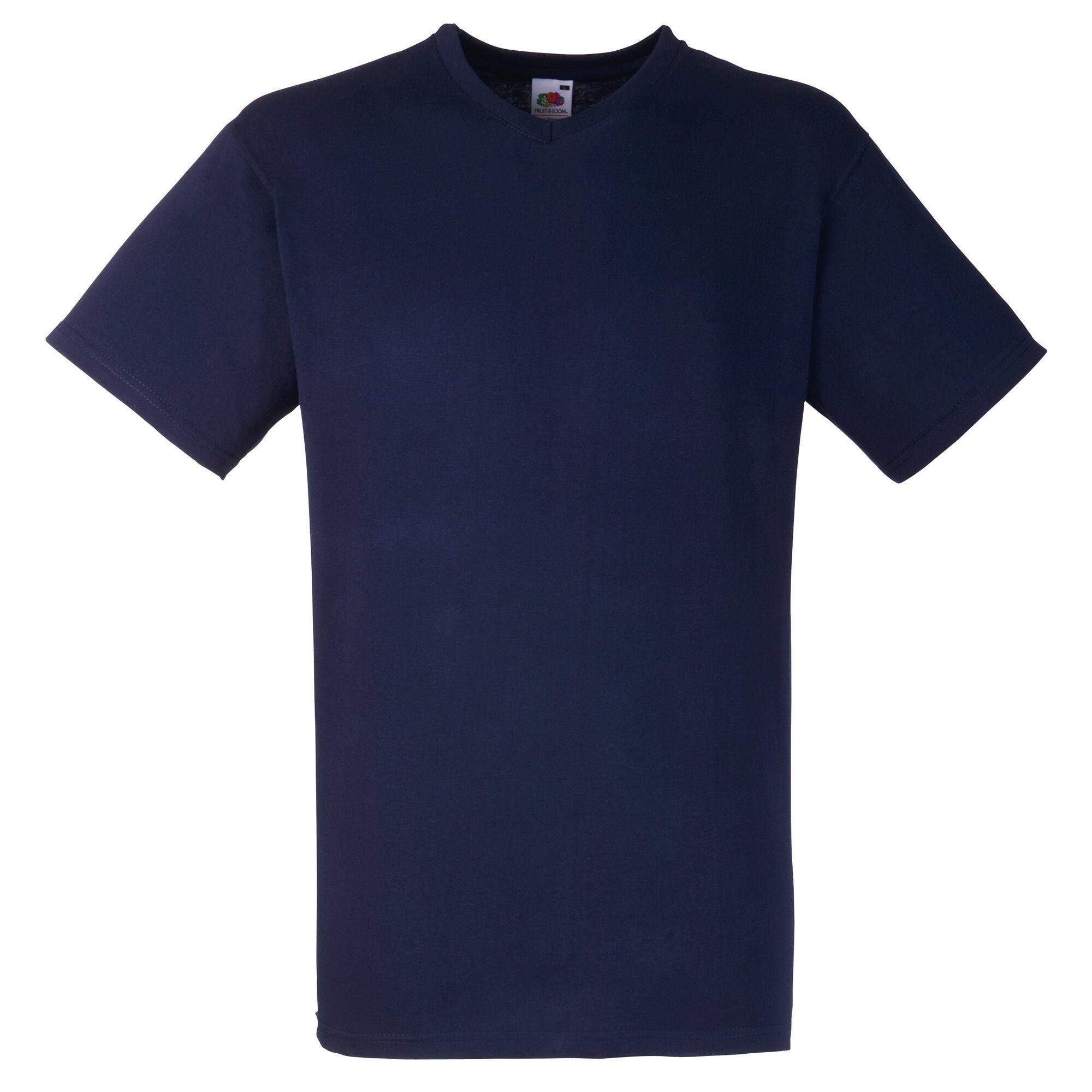 Fruit Of The Loom Mens Valueweight V-Neck, Short Sleeve T-Shirt