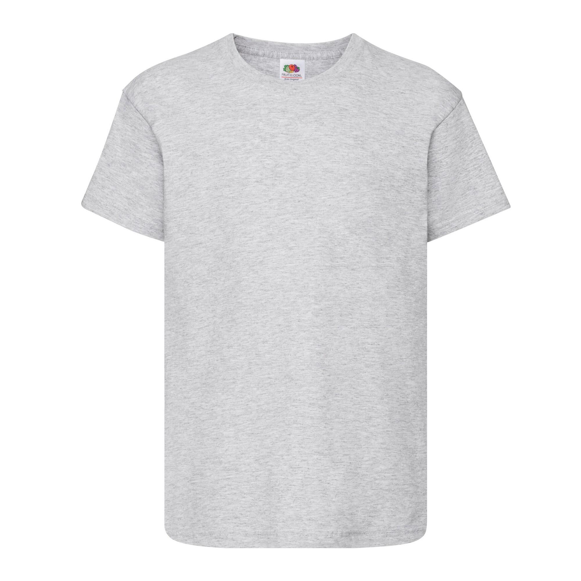 Fruit of the Loom Childrens/Kids Original Heather T-Shirt