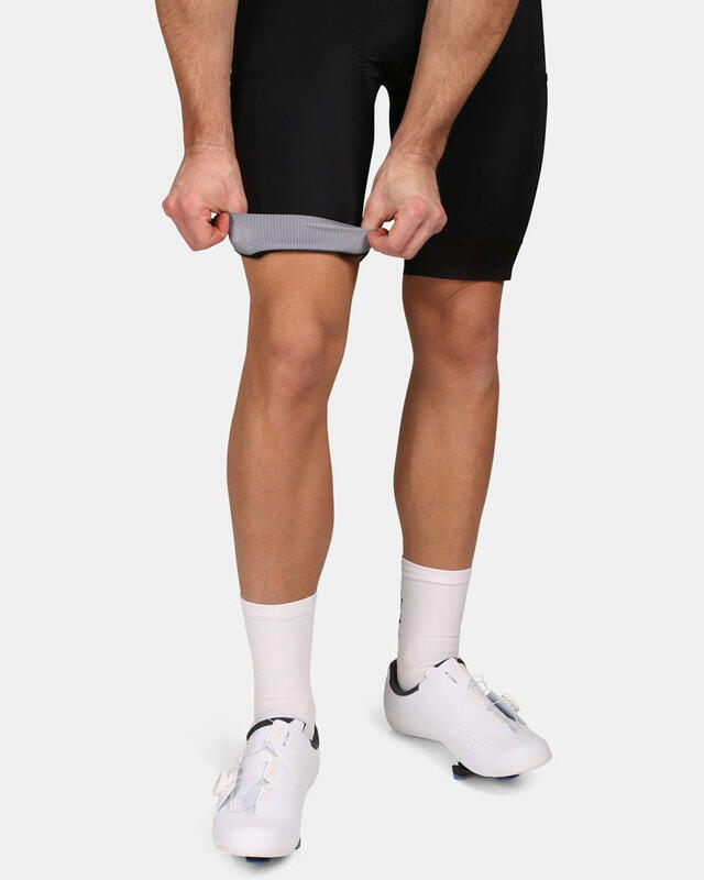 Culotte corto con tirantes ciclismo hombre GURRAFO-M KILPI Negro 4/7