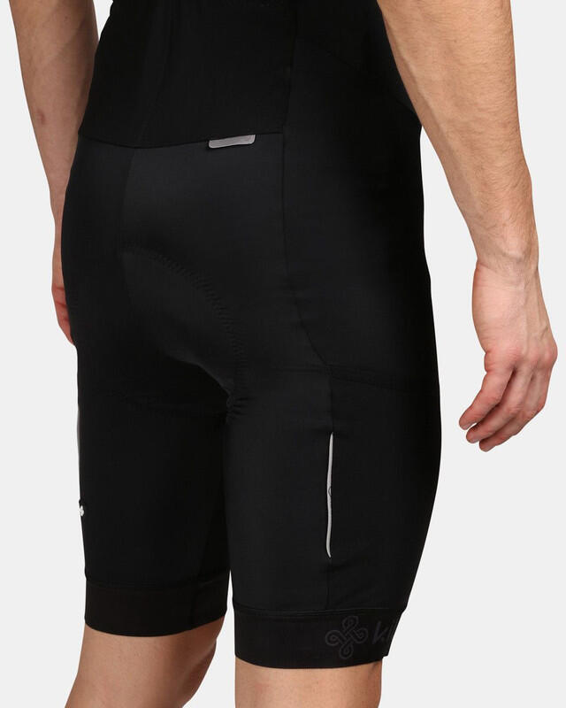 Culotte corto con tirantes ciclismo hombre GURRAFO-M KILPI Negro 5/7