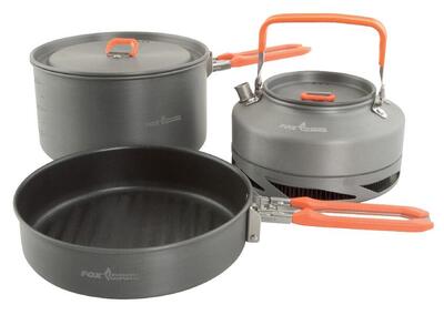 Fox cookware set (non-stick pans) medium 3pcs - karper kookattributen
