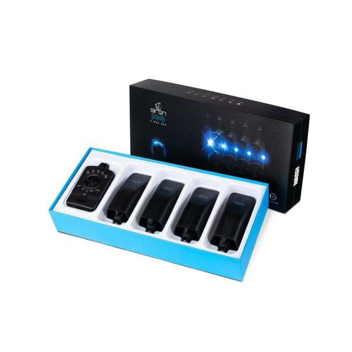 NASH Nash Siren R4 Presentation Set 4 Alarms + 1 Receiver - Karper Beetmelder