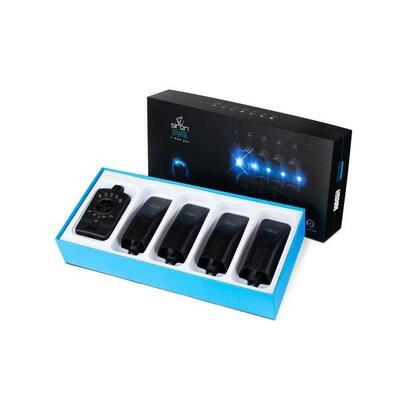 Nash siren r4 presentation set 4 alarms + 1 receiver - karper beetmelder