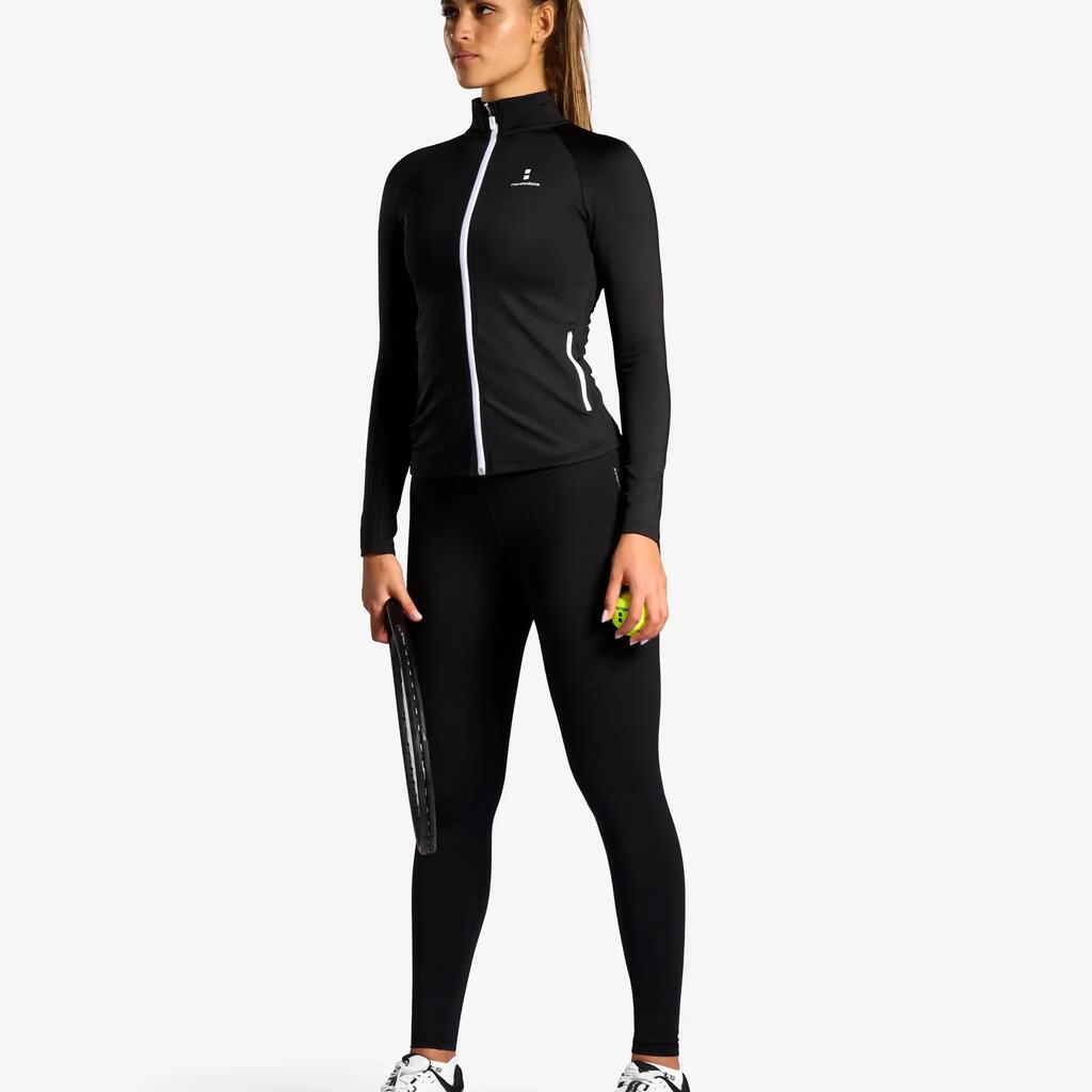 Women's Performance Long Sleeve Tennis/Padel Black