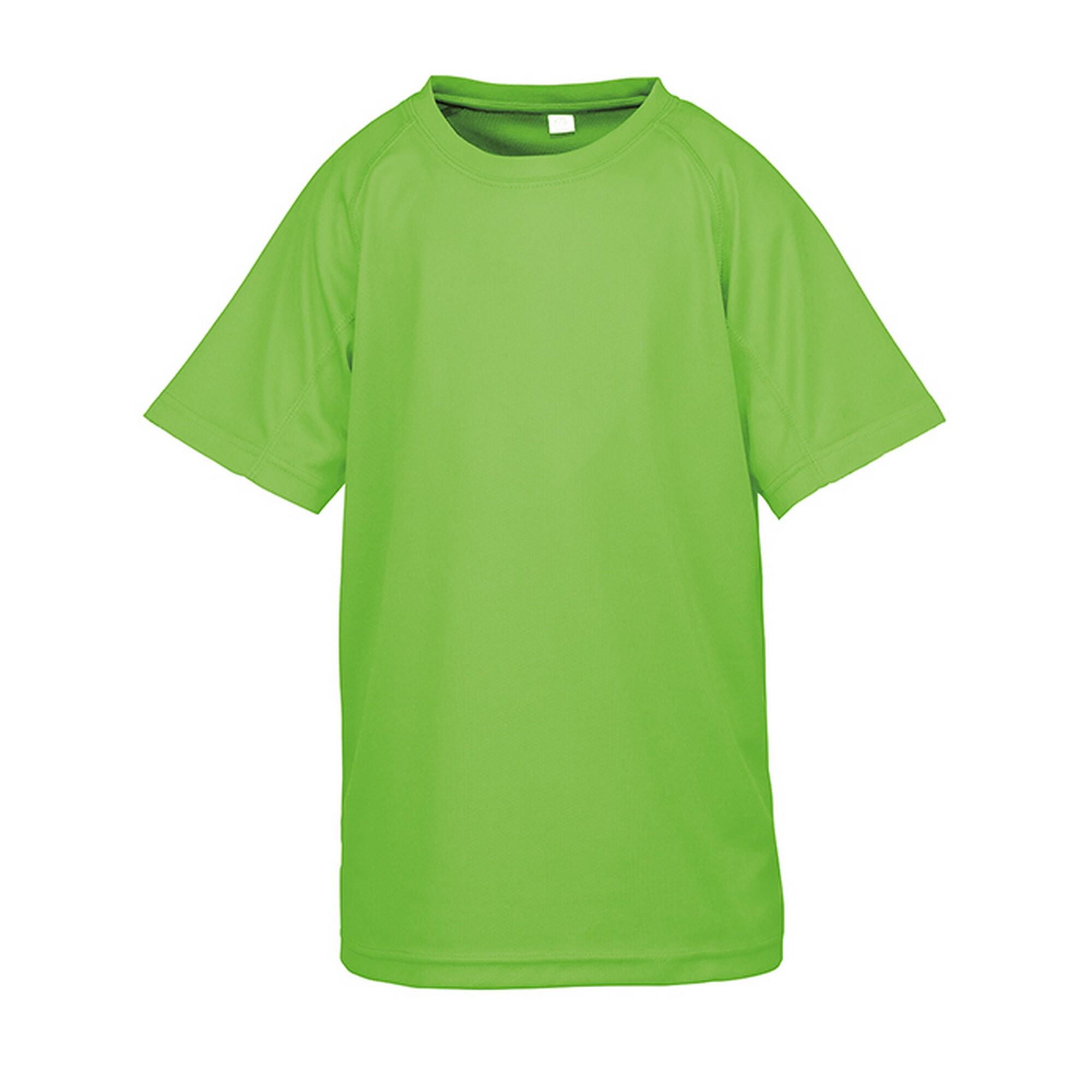 Spiro Chidlrens/Kids Impact Performance Aircool T-Shirt