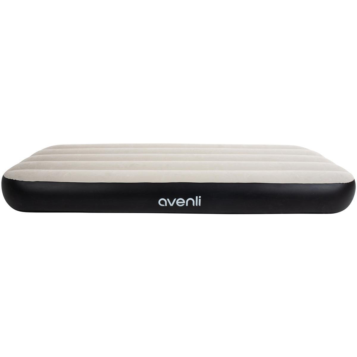 Avenli aufblasbares Luftbett / Campingbett grau 191 x 76 x 25 cm 3/7