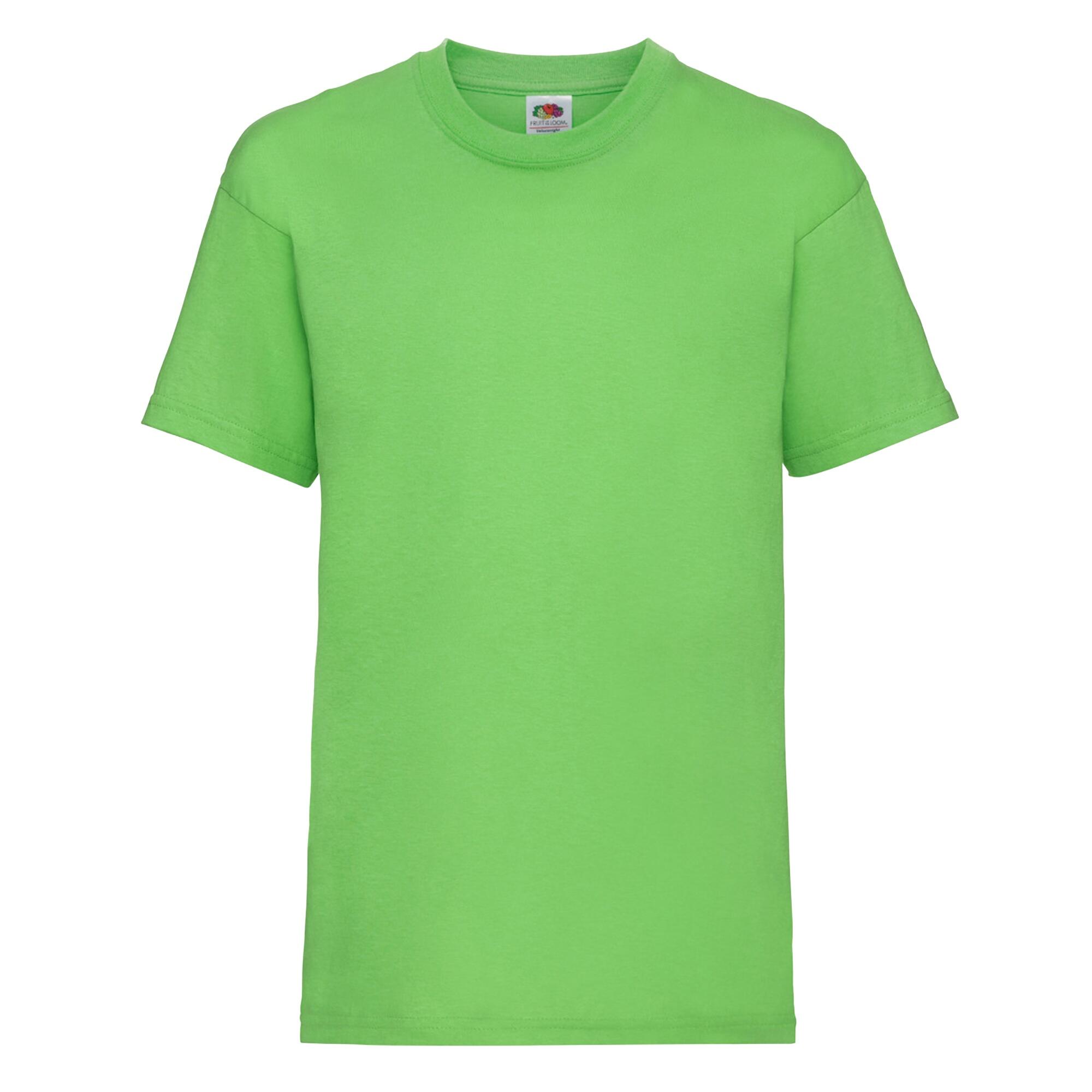 Fruit Of The Loom Childrens/Kids Unisex Valueweight Short Sleeve T-Shirt (Pack