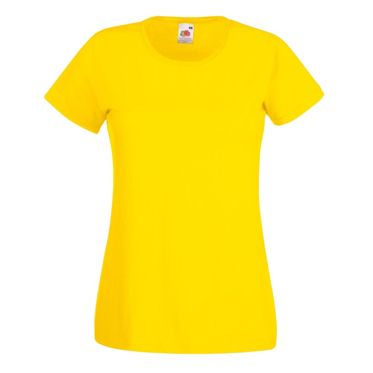Fruit Of The Loom Ladies/Womens Lady-Fit Valueweight Short Sleeve T-Shirt