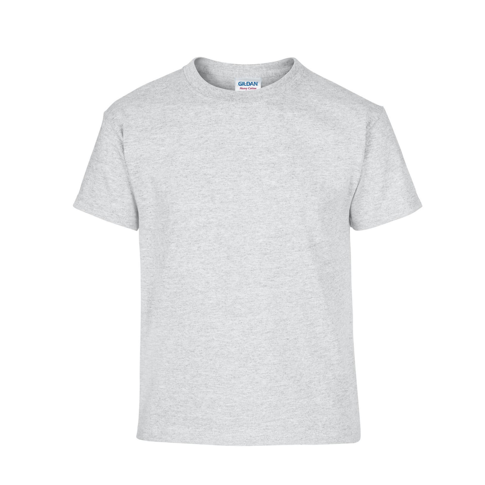 Gildan Childrens/Kids Plain Cotton Heavy T-Shirt