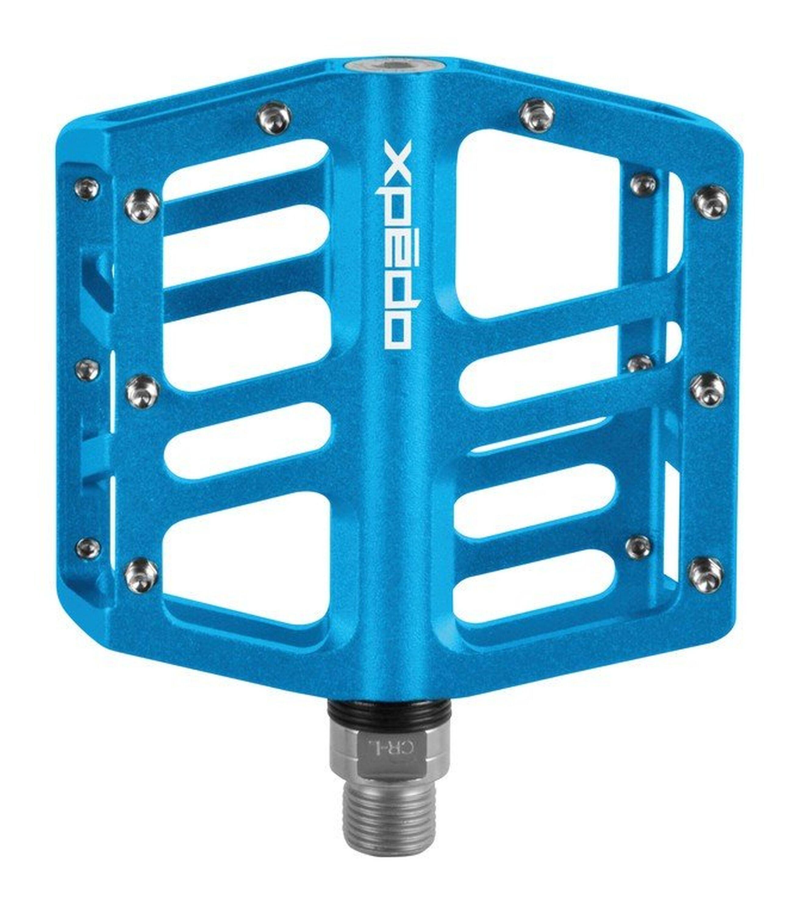 XPEDO Pedale per MTB/piattaforma JEK, blu, 9/16
