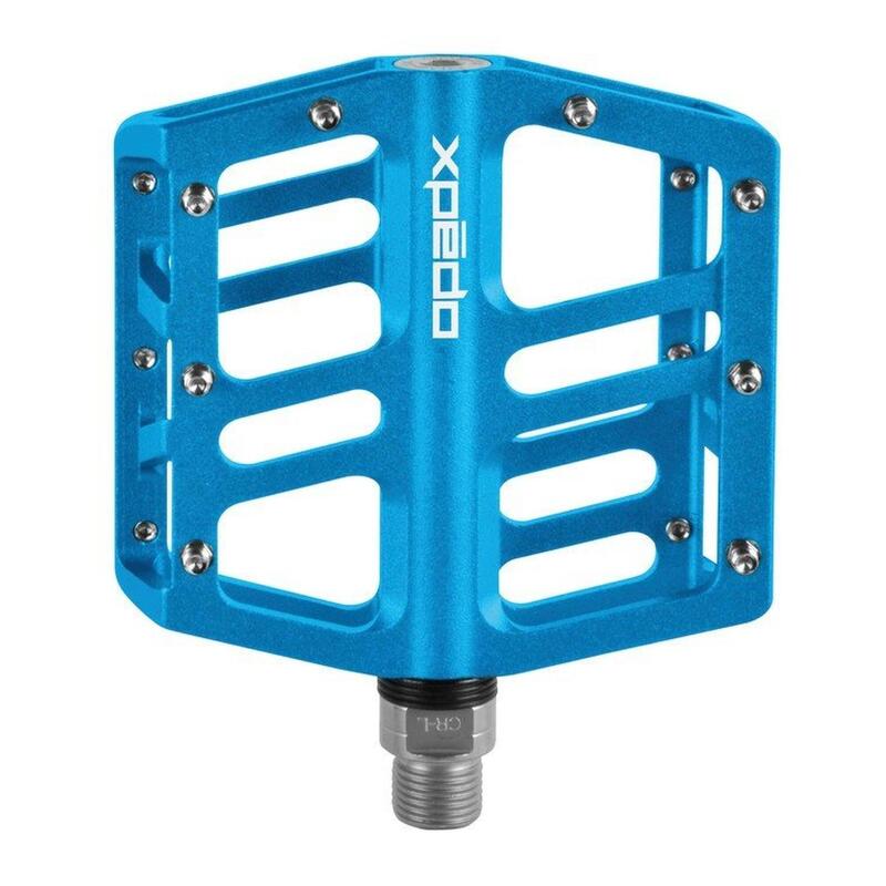 XPEDO MTB/platform pedaal JEK, blauw, 9/16"