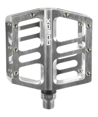 Mtb/platform pedaal jek. zilver. 9/16