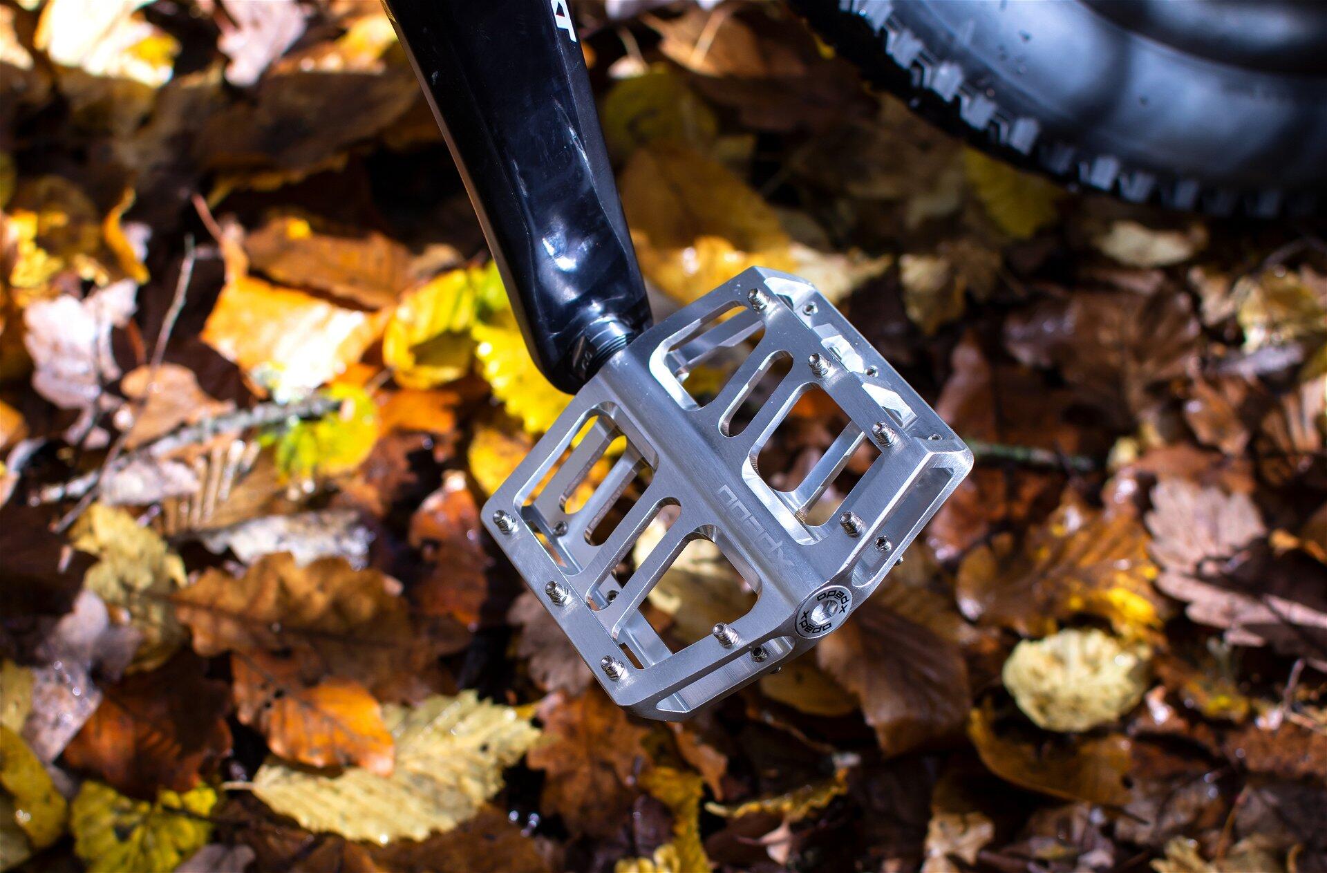 MTB/Plattform Pedal  JEK, silber, 9/16" 4/5