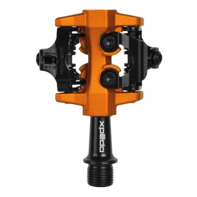 Pédale Clipless CXR orange, 9/16", double face XPT      12995€    XPEDO Pédale Clipless CXR orange, 9/16", double face XPTCe produit n'est pas disponible en ligne, vérifiez le stock en magasin   