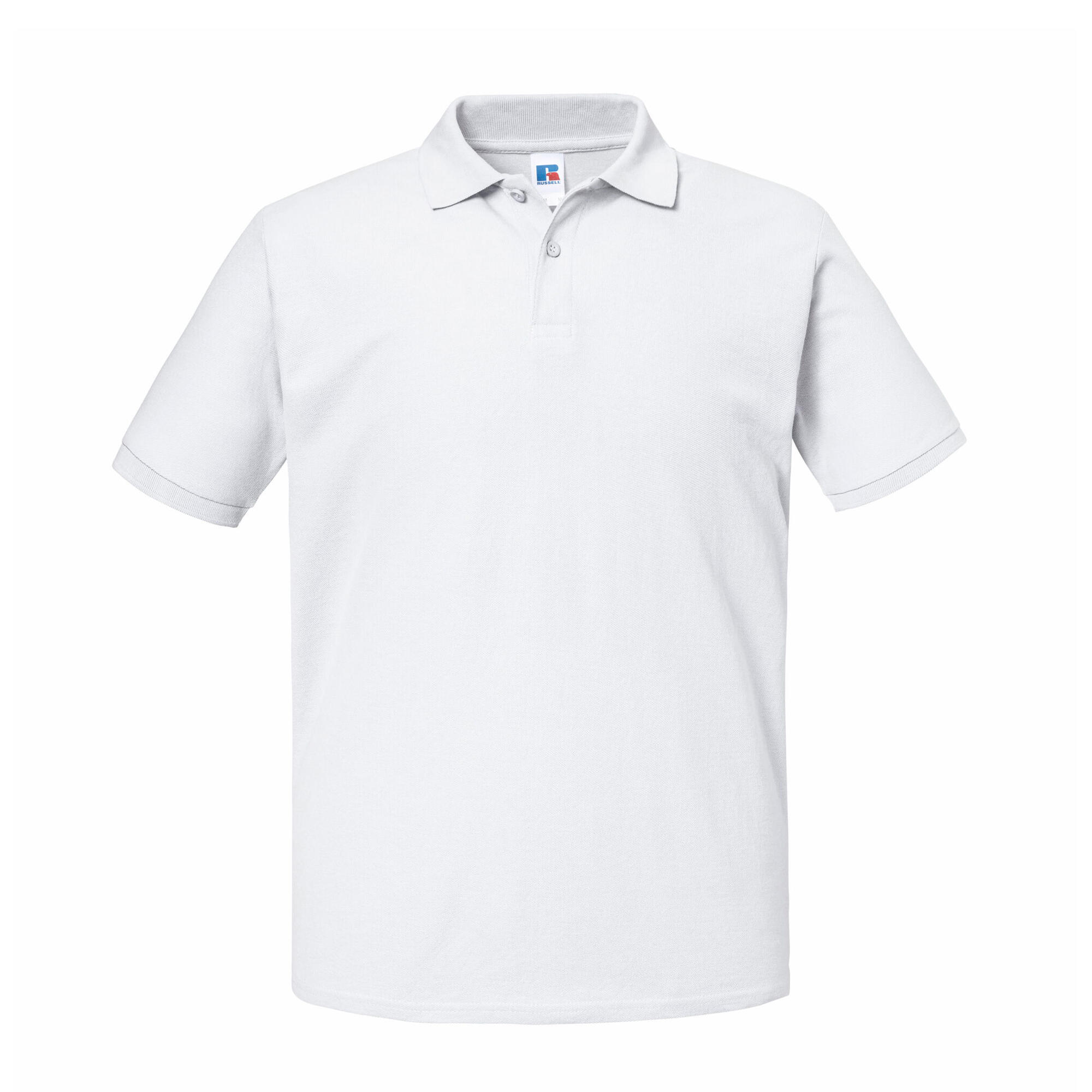 Russell Mens Authentic Eco Piqué Polo Shirt