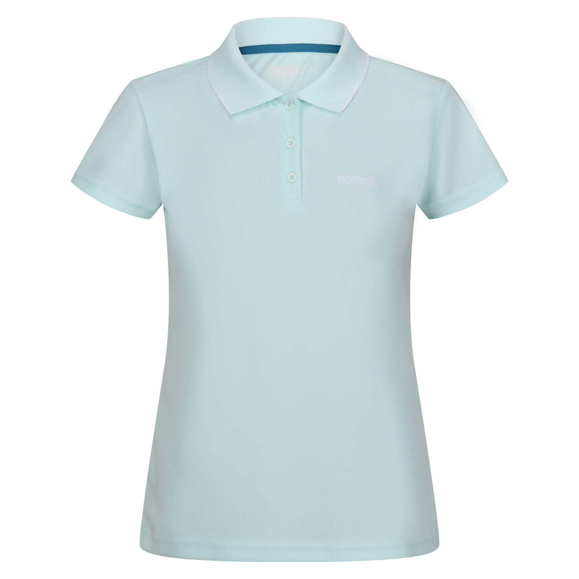 REGATTA Maglietta Polo Donna Regatta Maverick V Acqua Sbiancata