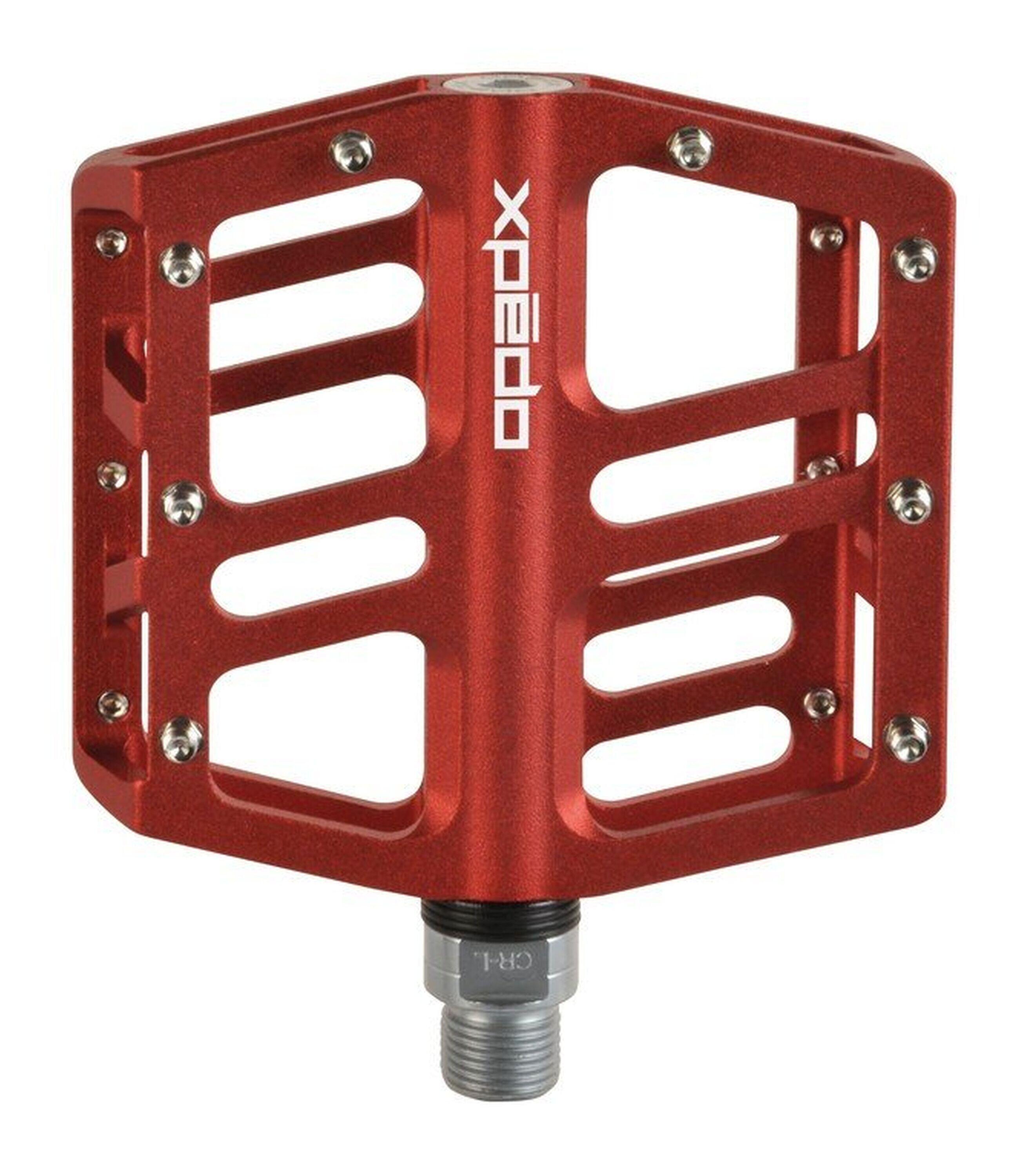 XPEDO Pedale per MTB/piattaforma JEK, rosso, 9/16