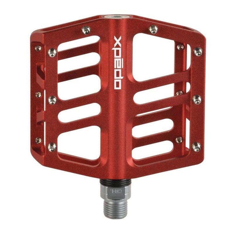 XPEDO MTB/platform pedaal JEK, rood, 9/16"