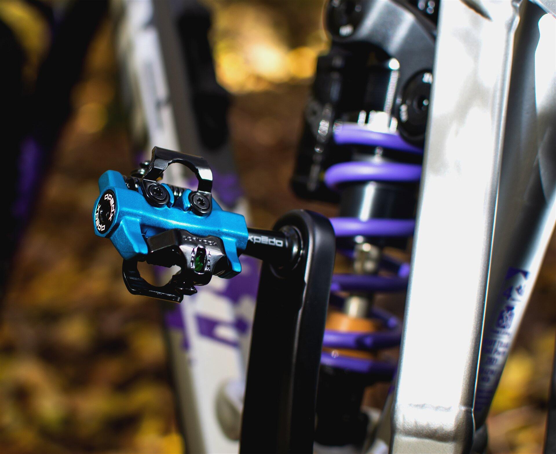 Pedal Clipless CXR blau, 9/16", zweiseitig XPT 3/5