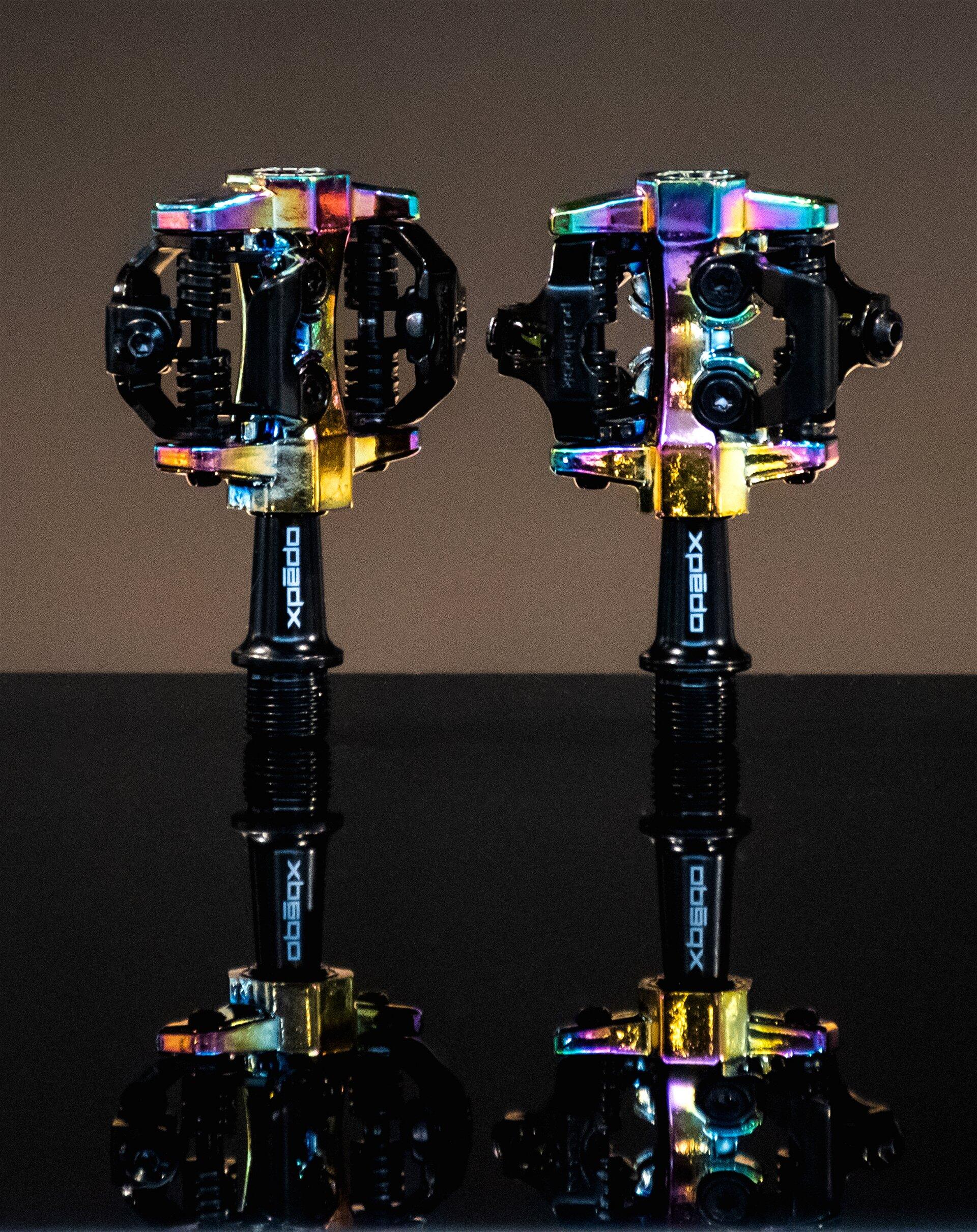 Pedal Clipless CXR, 9/16", zweiseitig XPT, oilslick 6/6