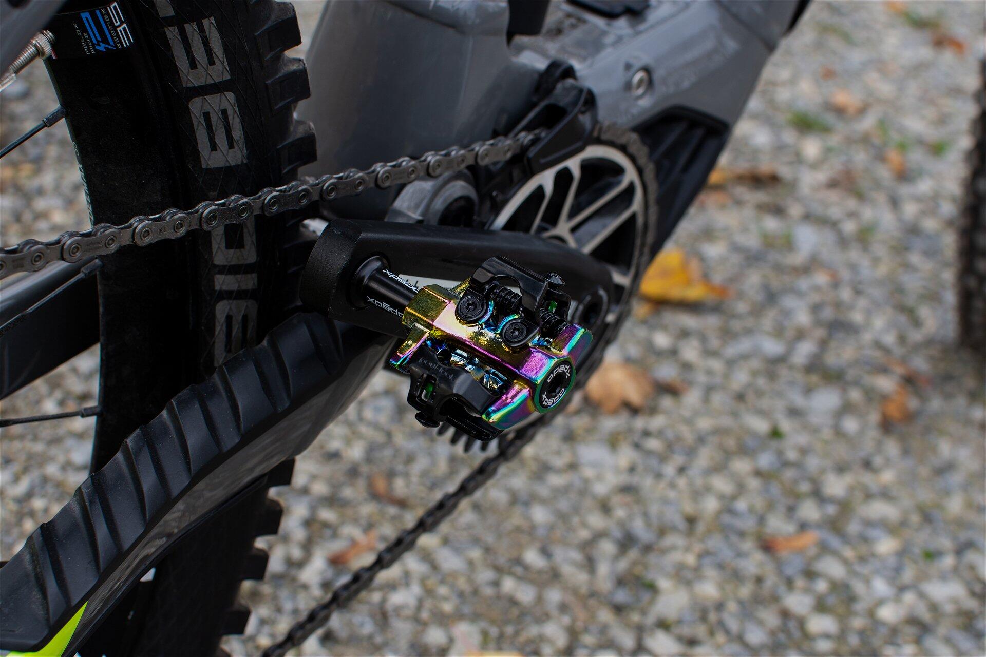 Pedal Clipless CXR, 9/16", zweiseitig XPT, oilslick 3/6