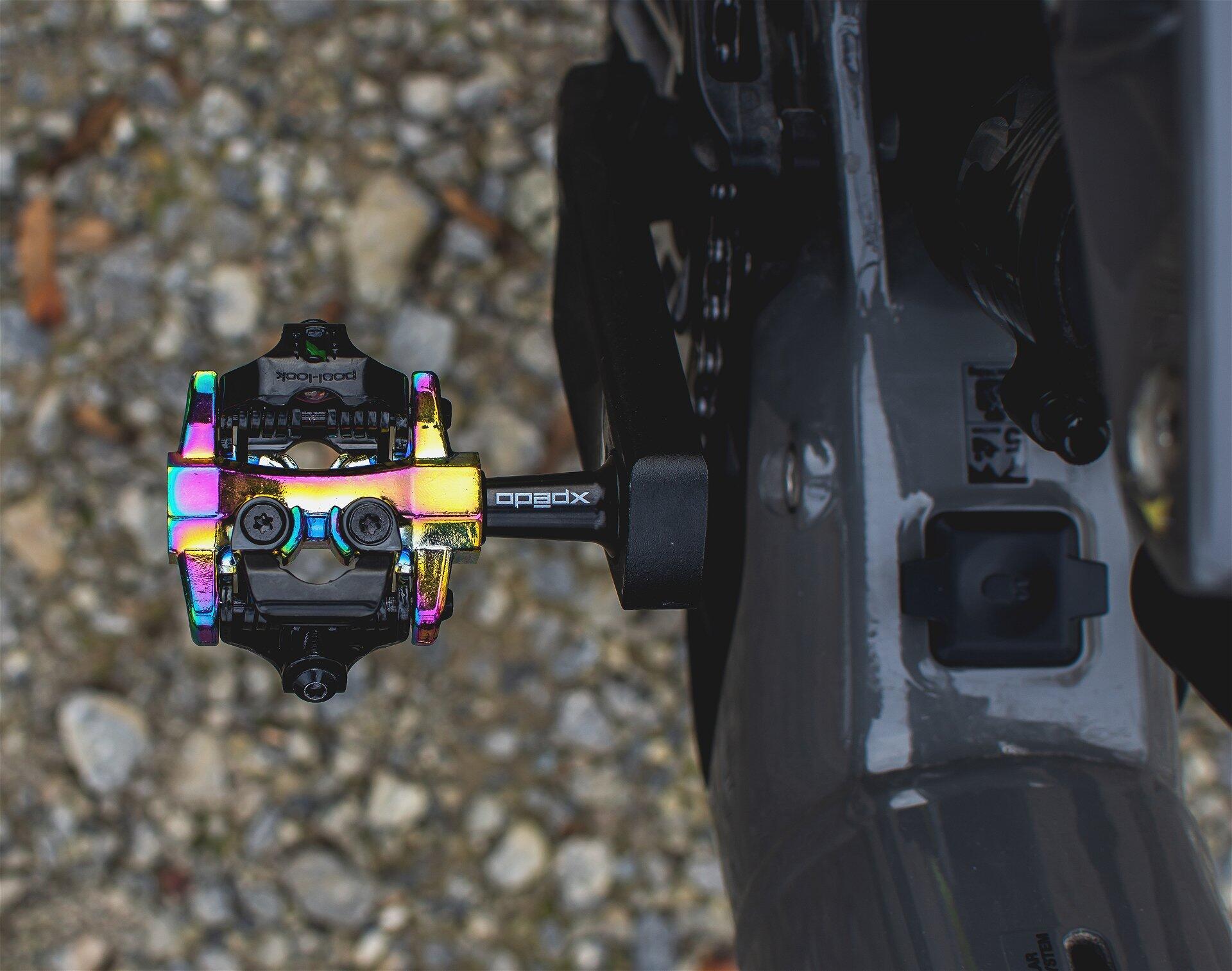 Pedal Clipless CXR, 9/16", zweiseitig XPT, oilslick 2/6