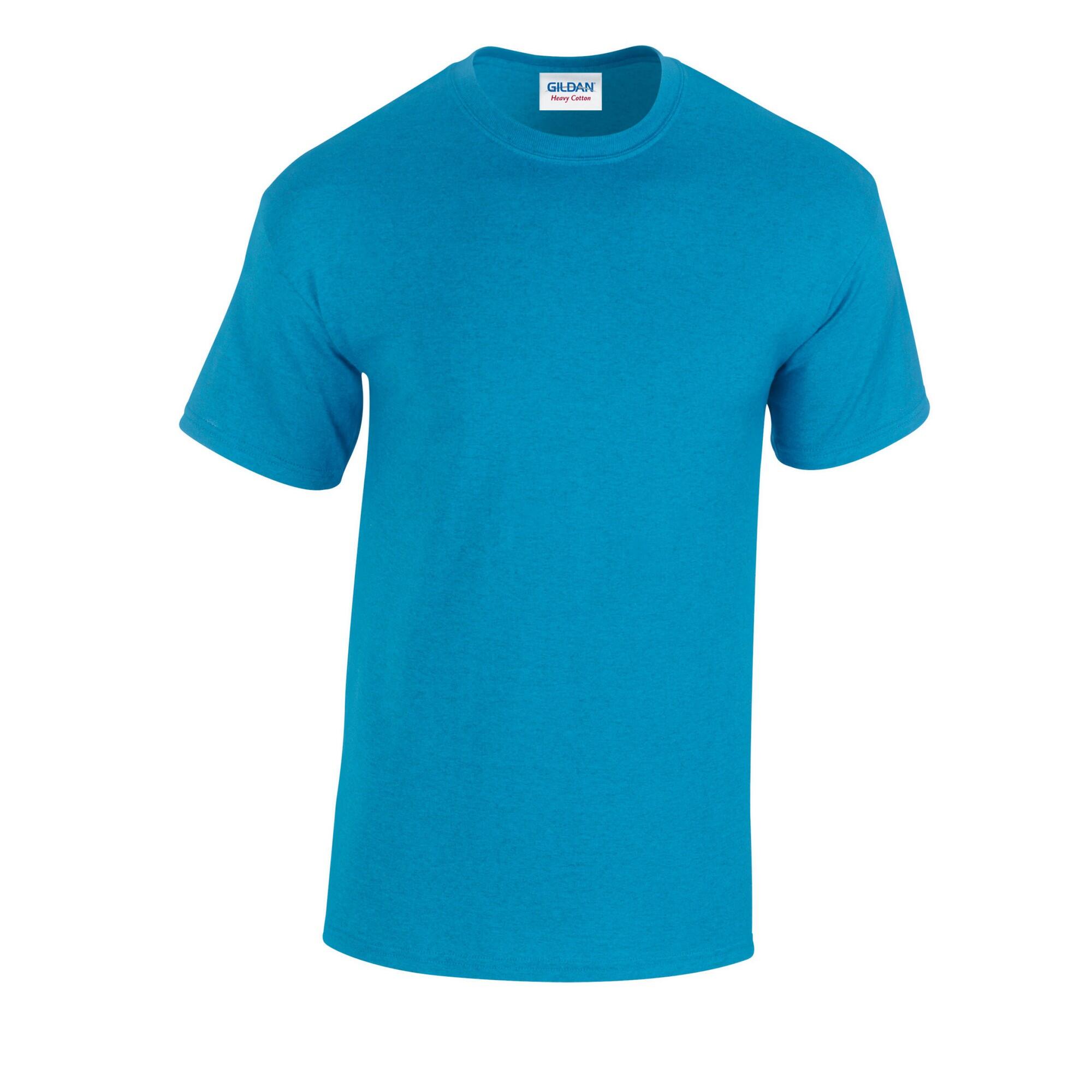 Gildan Unisex Adult Plain Cotton Heavy T-Shirt