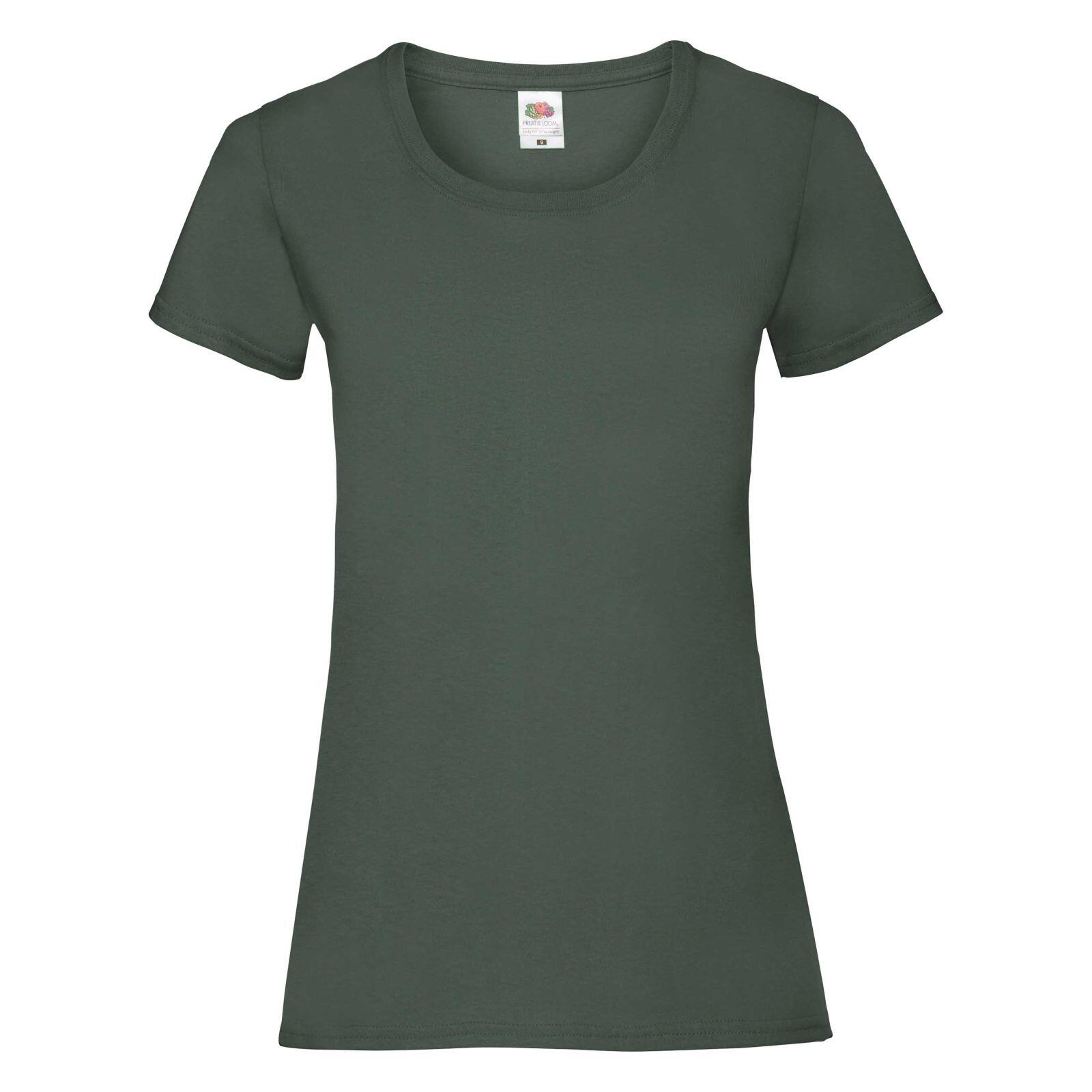 Fruit Of The Loom Ladies/Womens Lady-Fit Valueweight Short Sleeve T-Shirt (Pack