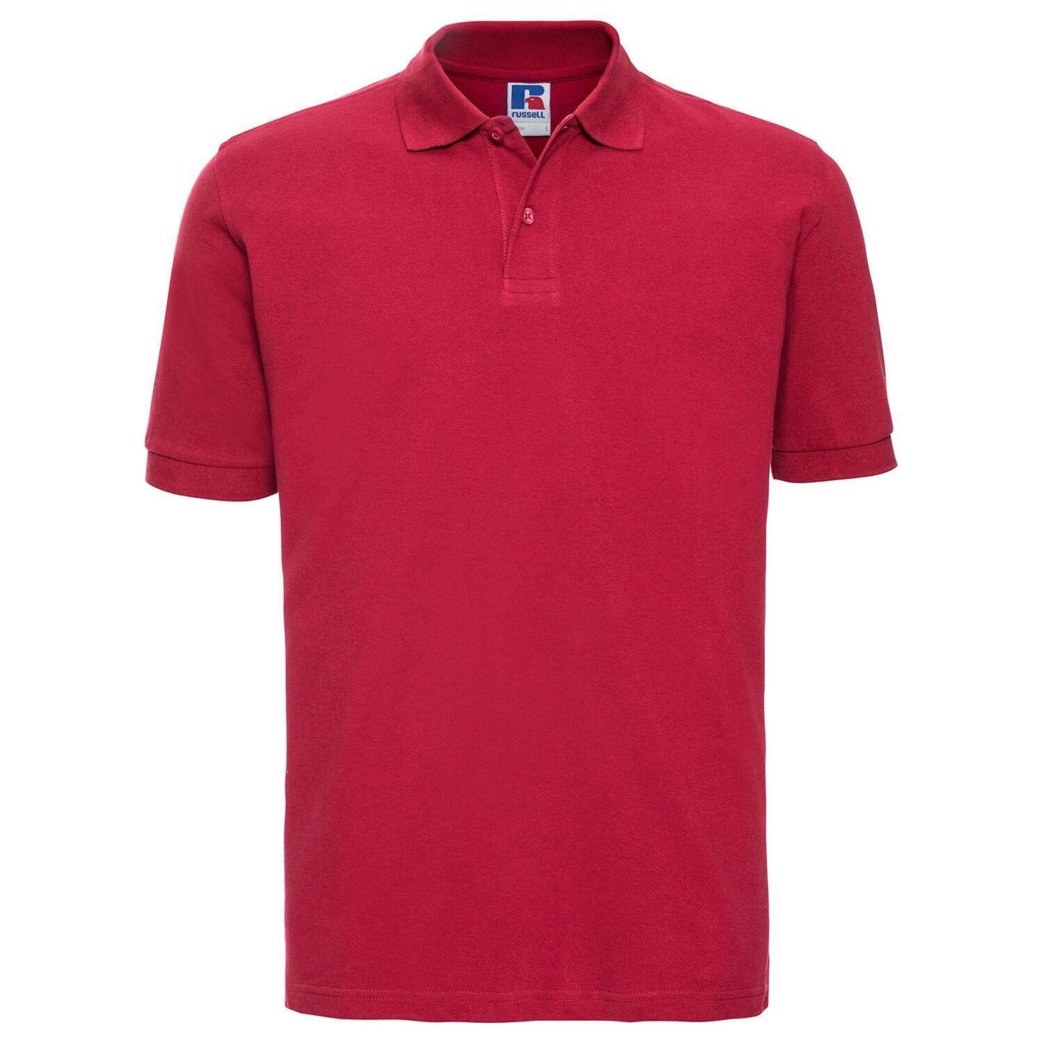 Russell Mens Classic Cotton Pique Polo Shirt