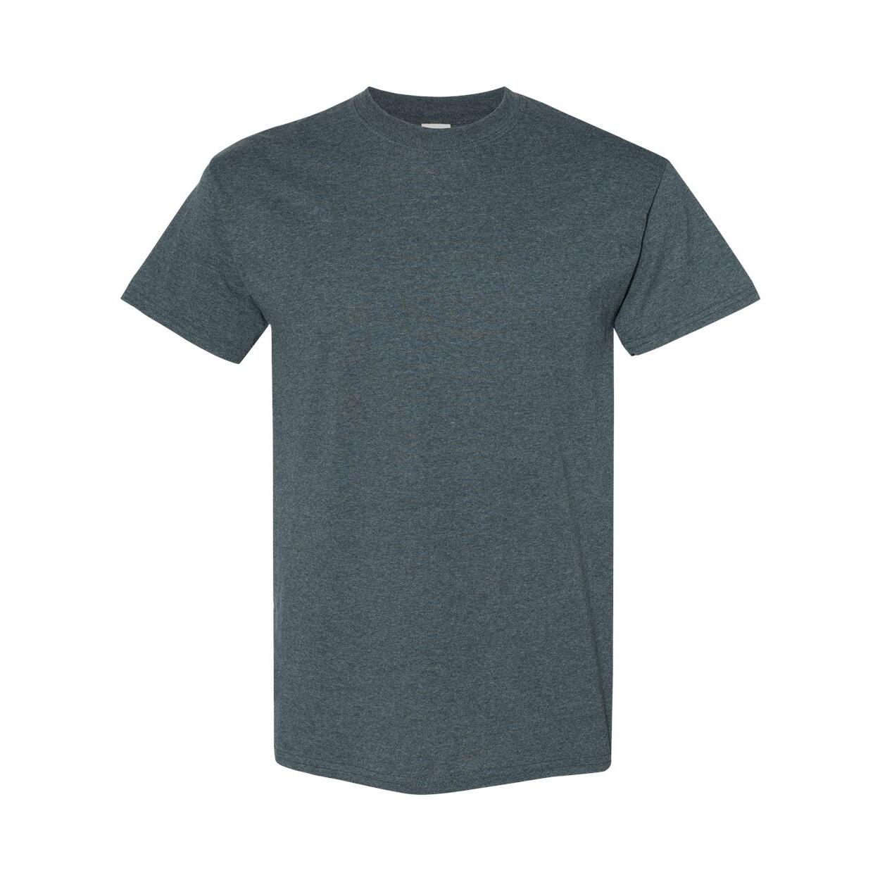 Gildan Mens Heavy Cotton Short Sleeve T-Shirt (Pack Of 5)