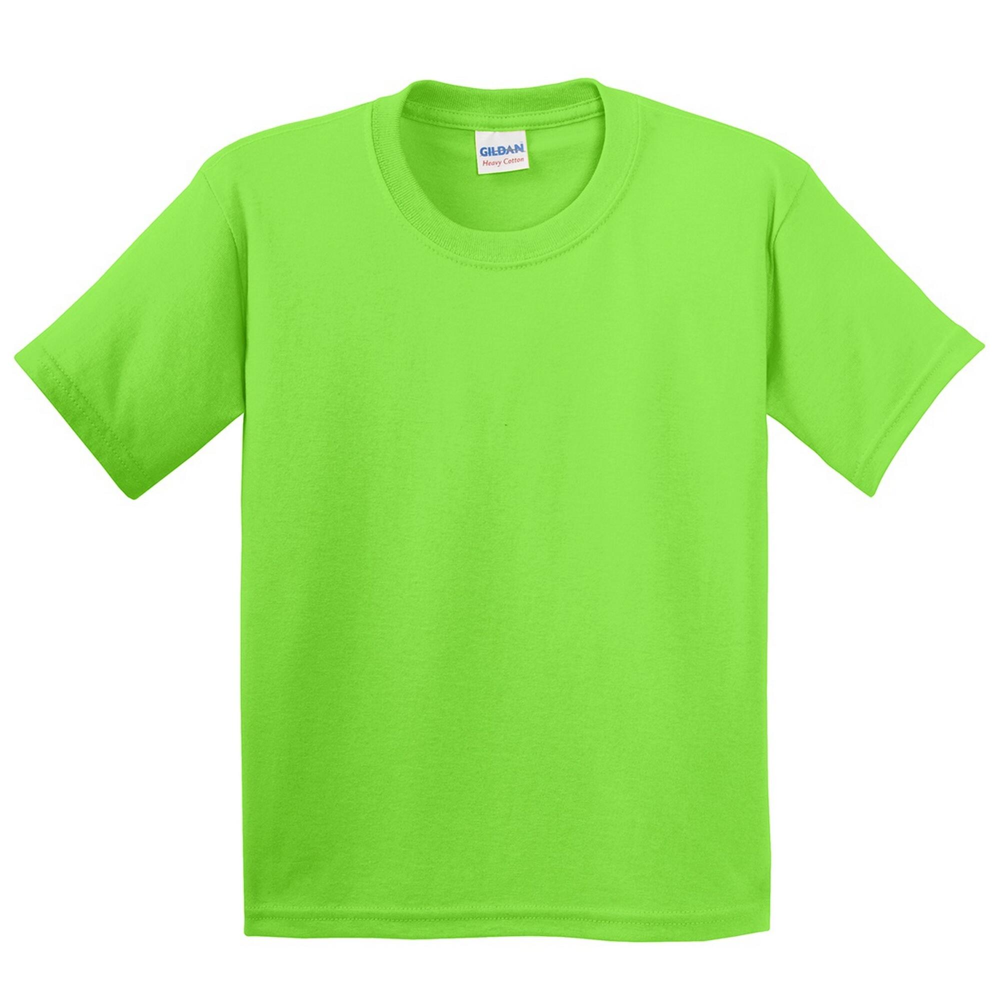 Gildan Childrens Unisex Heavy Cotton T-Shirt (Pack Of 2)