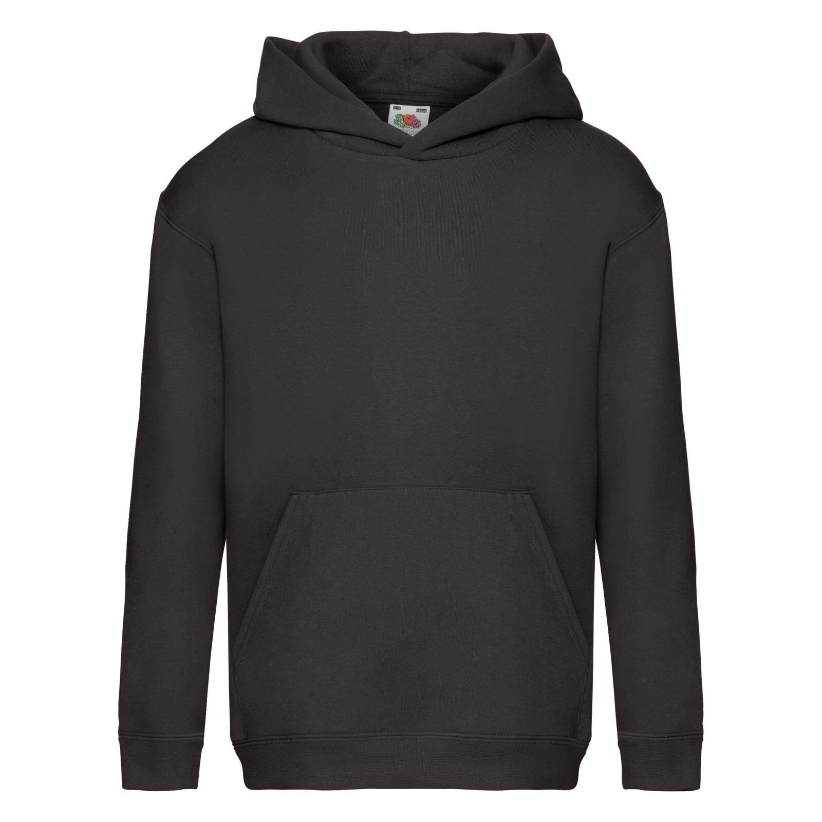 Fruit Of The Loom Kids Unisex Premium 70/30 Hooded Sweatshirt / Hoodie